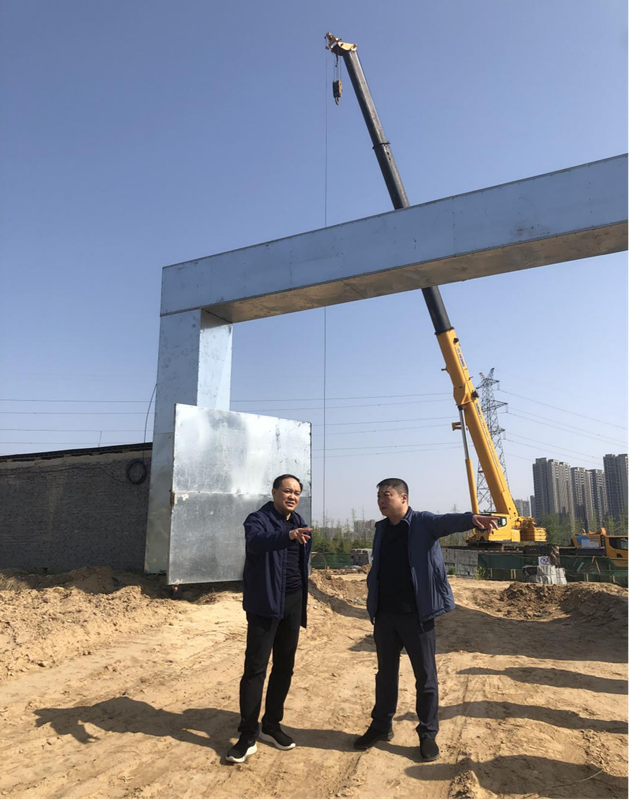 乐鱼官方端网站登录入口-乐鱼(中国)
党委委员、副总经理张岩到侯寨新镇区安置区调研项目建设工作